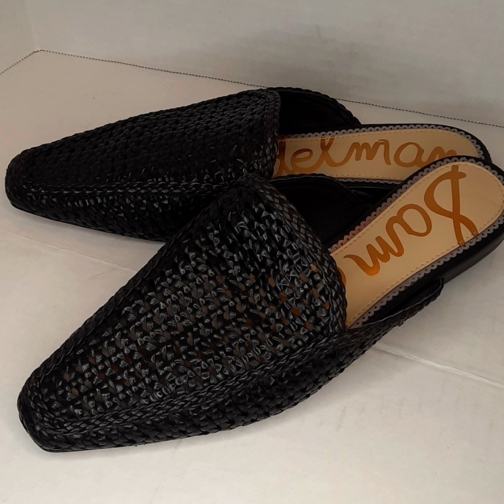 Sam Edelman black mules